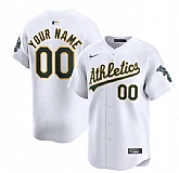 Men's Oakland Athletics Active Player Custom White Home Limited Stitched Jersey,baseball caps,new era cap wholesale,wholesale hats